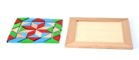 Ahşap Mozaik Tangram 23x23 cm - görsel 2