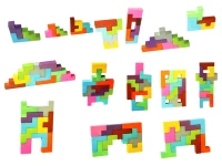 Penta Ahşap Pentomino Bulmaca Oyunu - görsel 4