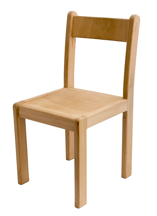 Kayın Ahşap Naturel Sandalye 32 cm - görsel 3