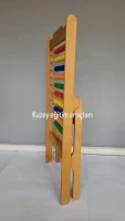 Büyük Ayaklı Abaküs 50x100 cm Kayın - görsel 2