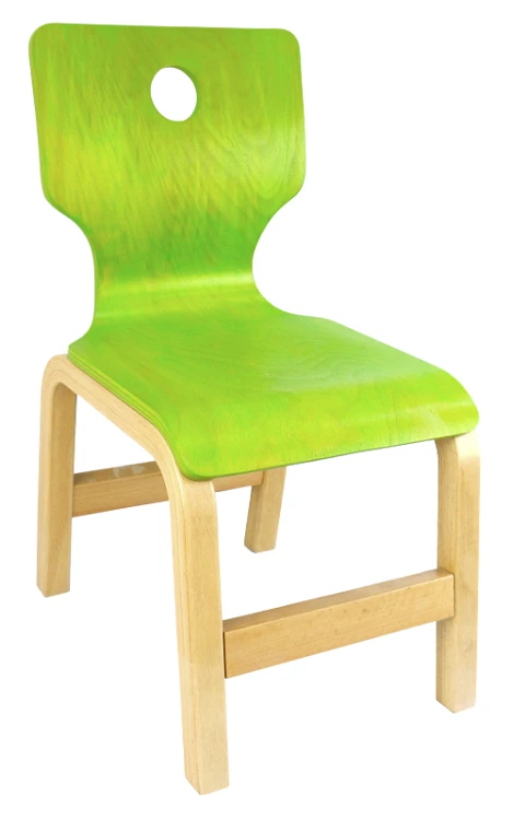 Renkli Papel Ahşap Sandalye 32 cm - görsel 4