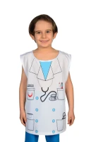 Doktor Kostümü (4-6 Yaş) – giyilmiş görünüm
