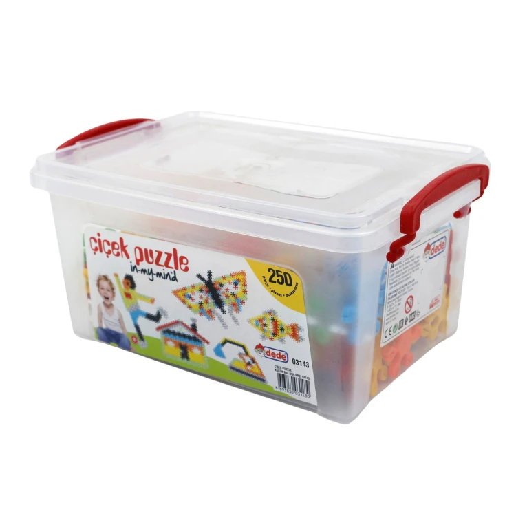 Çiçek Puzzle Küçük 250 Parça Kutulu - görsel 4