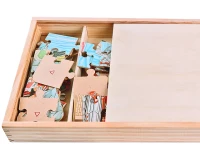 İş Makineleri Temalı Puzzle Seti 4'lü - görsel 4