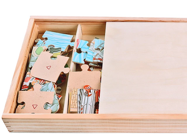 İş Makineleri Temalı Puzzle Seti 4'lü - görsel 4