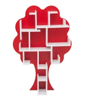 Yeşil Ağaç Figürlü Kitaplık - görsel 2