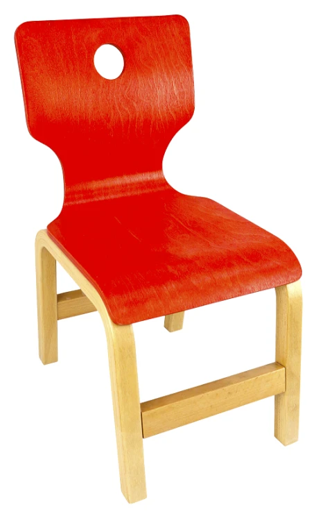 Renkli Papel Ahşap Sandalye 32 cm - görsel 2