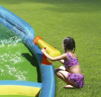 Şişme Tropik Su Parkı 7’si 1 Arada 430x375x205 cm - görsel 8