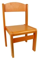 Sunny Renkli Ahşap İstiflenebilir Sandalye - görsel 3