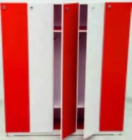 Kapaklı Ayakkabılık ve Elbise Askılığı 140x30x125 cm - görsel 2
