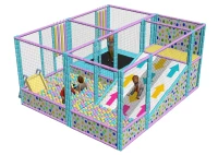 Rollerli Top Havuzu Oyun Parkı 400x400x200 cm - görsel 2
