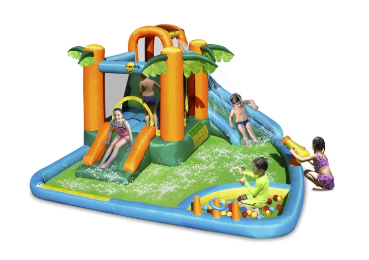 Şişme Tropik Su Parkı 7’si 1 Arada 430x375x205 cm - görsel 7