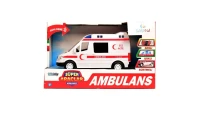 Sesli Kırılmaz Oyuncak Ambulans - görsel 2