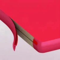 PVC Kenarlı Dikdörtgen Masa 60x120 cm - görsel 3